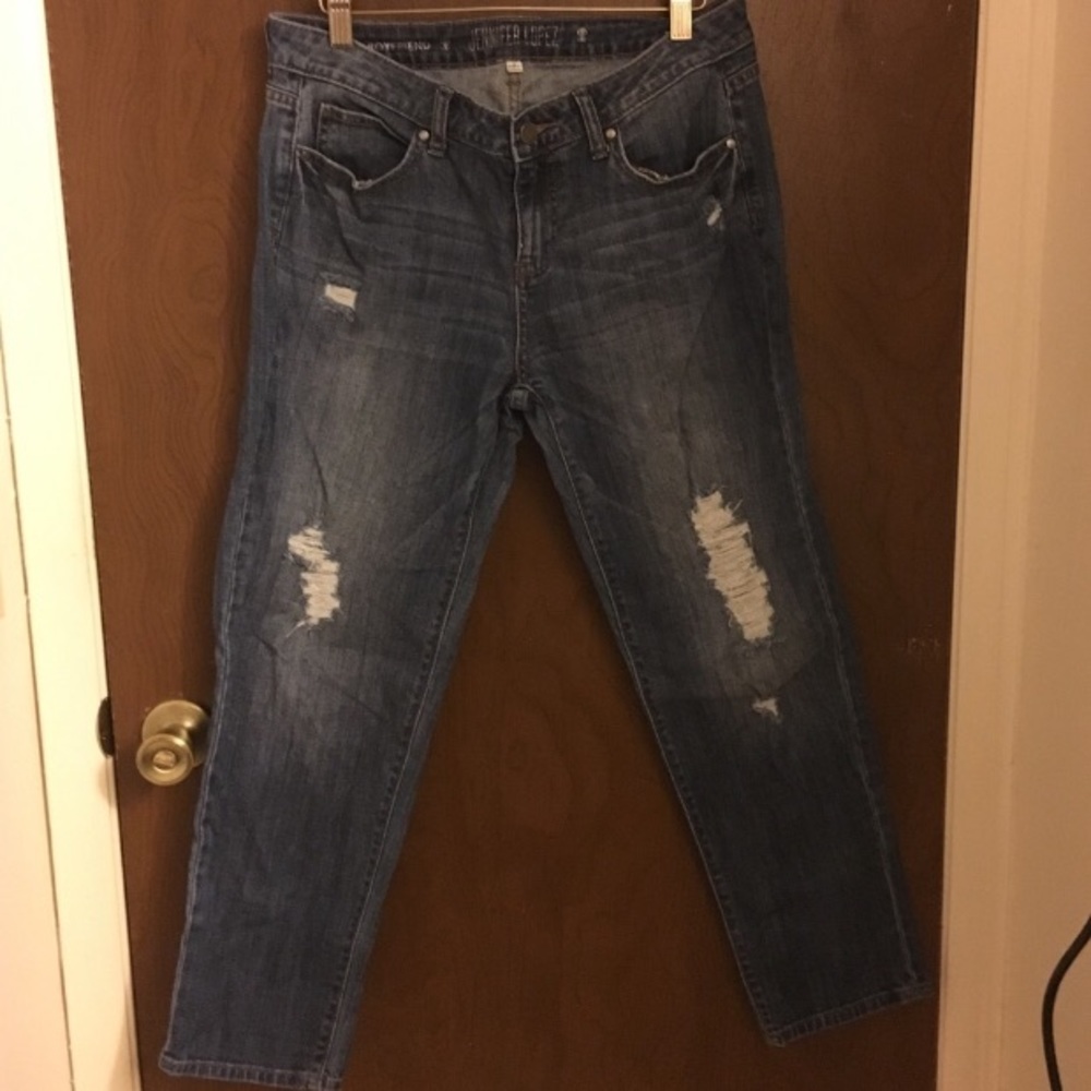JLo Boyfriend Jeans